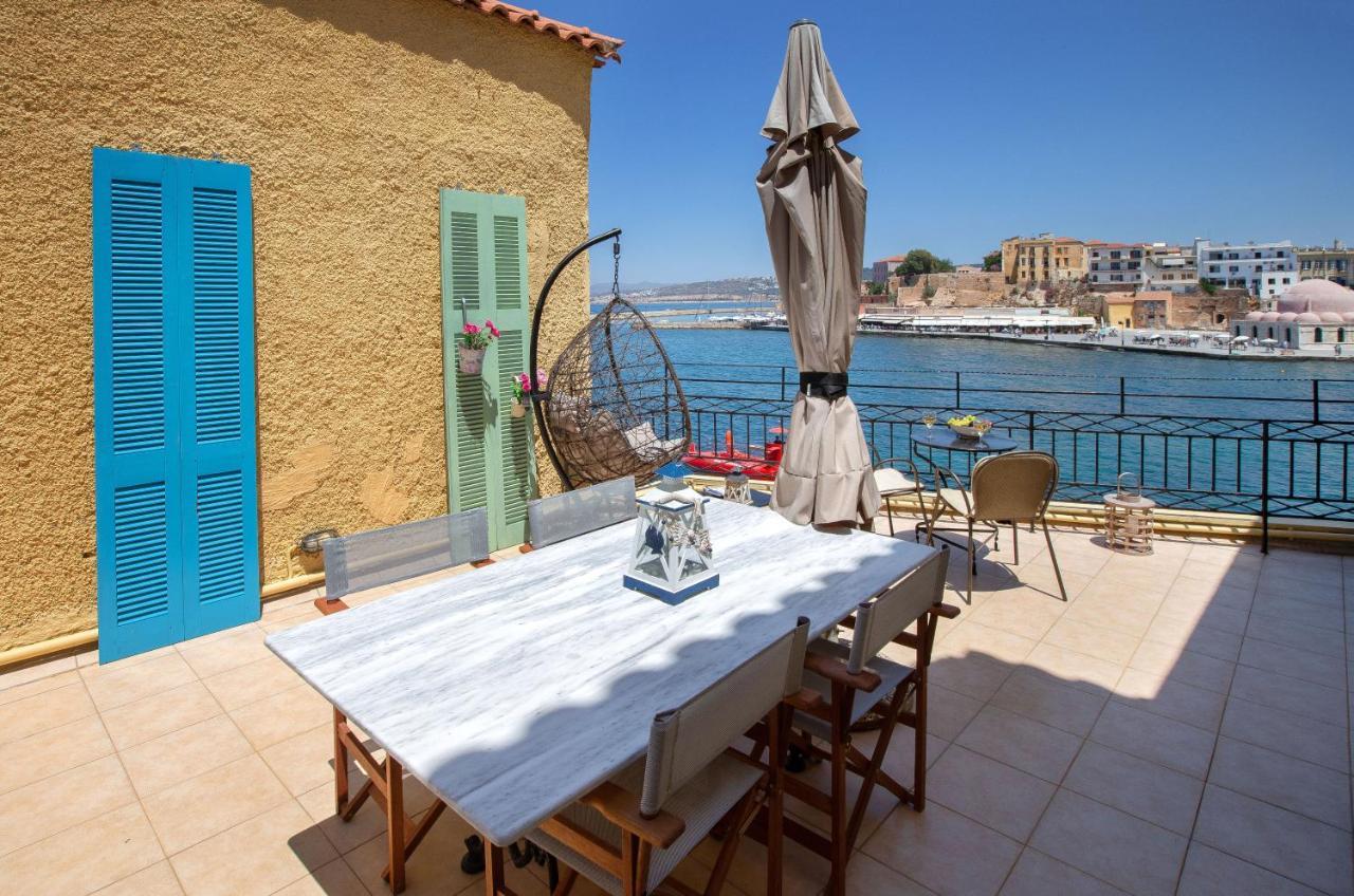 Casa Alba Seaview House Lejlighed Chania  Eksteriør billede